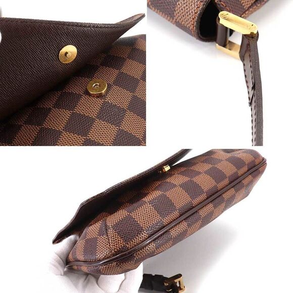 Louis Vuitton Damier Musette Salsa Short Shoulder Bag Ebene - Picture 9 of 9